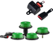 Beacon - Green Colour with, LAP912 Seat Belt, 10-30V, LAP Electrical - MLPB020G/912