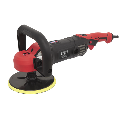 Sealey MS925PS Sander/Polisher Ø180mm Variable Speed 1400W/230V, Refurbished, Grade C, 6 Months Warranty