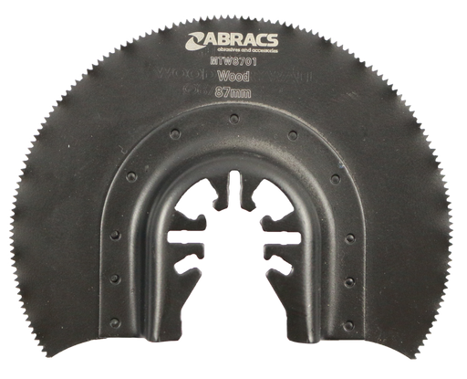 Abracs 87mm Radial Multi-Tool Blade - Wood, MTW8701