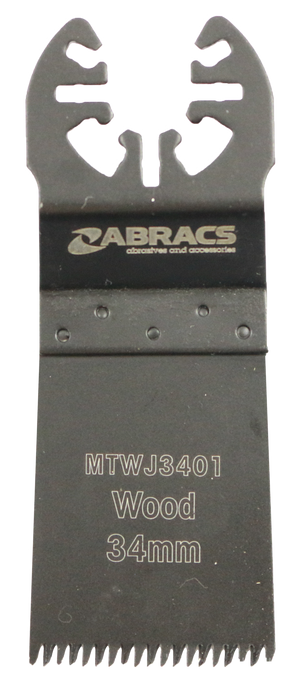Abracs 34mm Japanese Tooth Multi-tool Blade - Wood, MTWJ3401