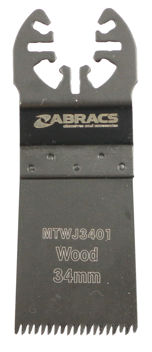 Abracs 34mm Japanese Tooth Multi-tool Blade - Wood, MTWJ3401