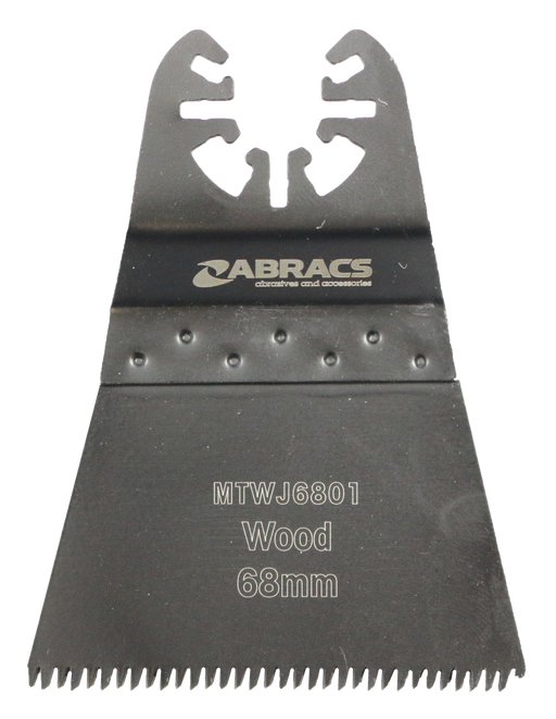 Abracs 68mm Japanese Tooth Multi-tool Blade - Wood, MTWJ6801