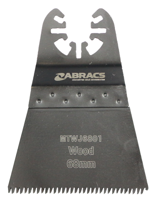 Abracs 68mm Japanese Tooth Multi-tool Blade - Wood, MTWJ6801