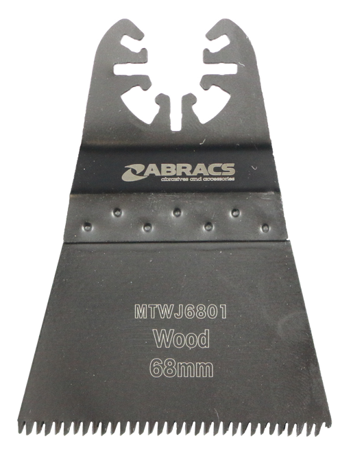 Abracs 68mm Japanese Tooth Multi-tool Blade - Wood, MTWJ6801