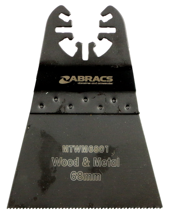 Abracs 68mm Multi-Tool Blade - Wood & Metal, MTWM6801