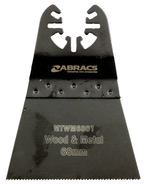 Abracs 68mm Multi-Tool Blade - Wood & Metal, MTWM6801