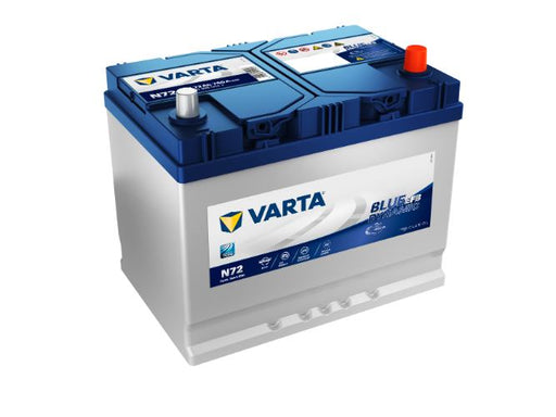 N72 Varta Blue Dynamic EFB Start-Stop Car Battery 12V 72Ah - 572501076 Type 068 EFB, 3 Years Warranty