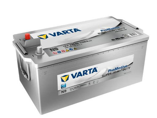 N9 VARTA PROMOTIVE SUPER HEAVY DUTY BATTERY 12V 225Ah - 725103115 Type 625SHD, 2 Years Warranty