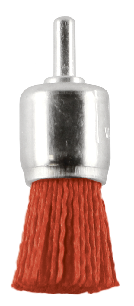 Abracs Filament End Brush - Red, 24mm, NYENDRED