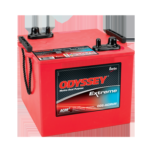 Odyssey ODS-AGM6M 12V 126Ah Extreme Battery, 2 Years Warranty