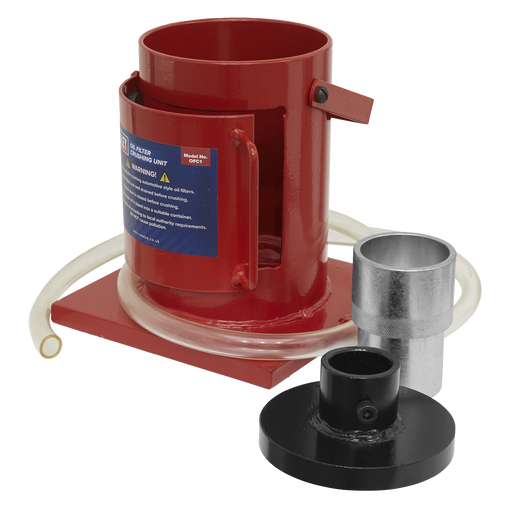 Sealey OFC1 Oil Filter Crushing Unit, Ex-Showroom, Grade B, 6 Months Warranty
