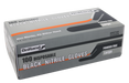Abracs Nitrile Gloves - Black L - 100(Pcs) Pack of 1, OHBLAL