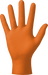 Abracs Nitrile Gloves - Orange L - 90(Pcs) Pack of 1, OHORAL