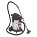 Sealey PC300SDAUTO Vacuum Cleaner Industrial 30L 1400W/230V Stainless Drum Auto Start, Re-Boxed, Grade A, 12 Months Warranty