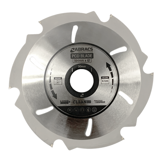 Abracs PCD Blade, 184mm x 30mm x 6T, PCD1846