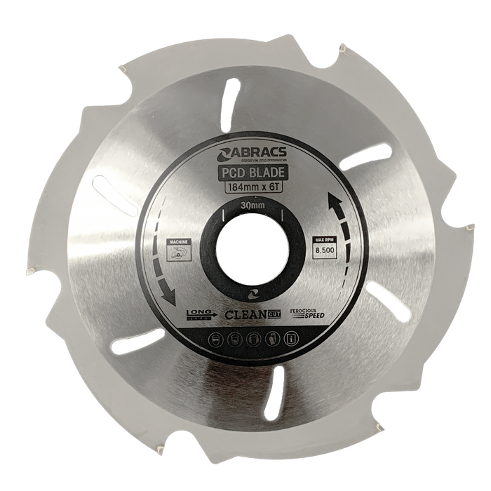 Abracs PCD Blade, 184mm x 30mm x 6T, PCD1846