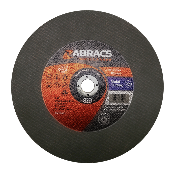 Abracs Phoenix Flat Metal Cutting Discs,300mm x 3.5mm x 25mm - Pack of 25, PH3003025FM