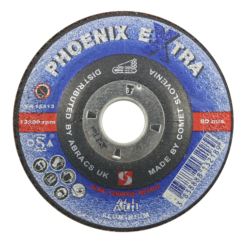 Abracs Phoenix Extra ALI Cutting Discs, 115mm x 3mm x 22mm - Pack of 25, PHA11530DA
