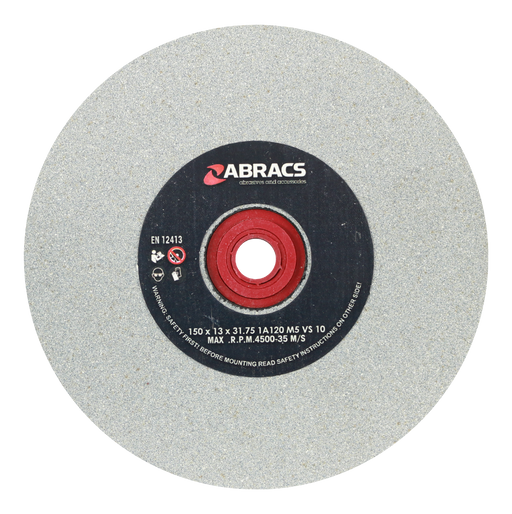 Abracs AL/OX GrindWheel, 150mm x 13mm x 120g, PHGW15013A120