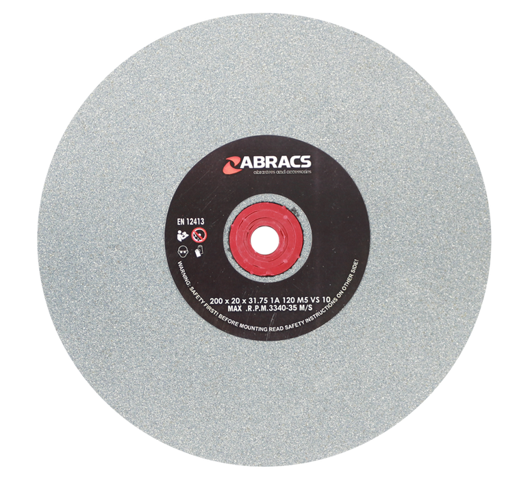 Abracs AL/OX Grind Wheel, 200mm x 20mm x 120g, PHGW20020A120