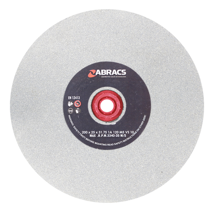 Abracs AL/OX Grind Wheel, 200mm x 25mm x 120g, PHGW20025A120