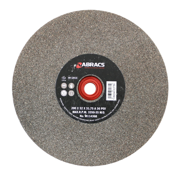 Abracs AL/OX Grind Wheel, 200mm x 32mm x 36g, PHGW20032A036