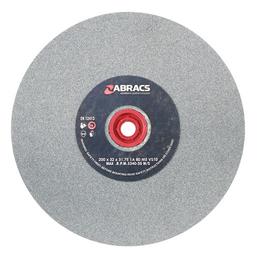 Abracs AL/OX Grind Wheel, 200mm x 32mm x 80g, PHGW20032A080