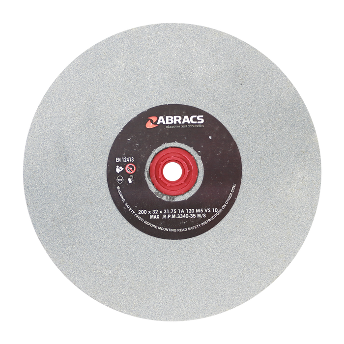 Abracs AL/OX Grind Wheel, 200mm x 32mm x 120g, PHGW20032A120