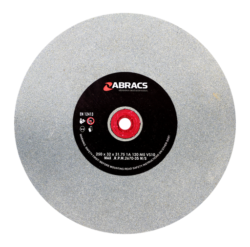 Abracs AL/OX Grind Wheel, 250mm x 32mm x 120g, PHGW25032A120