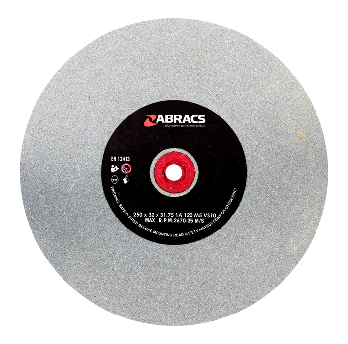 Abracs AL/OX Grind Wheel, 250mm x 32mm x 120g, PHGW25032A120