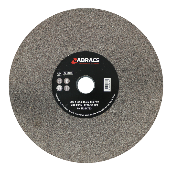 Abracs AL/OX Grind Wheel,300mmx32mmx36g, PHGW30032A036