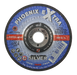 Abracs Silver 100mm x 3mm x 16mm DPC Inox Cutting Discs - Pack of 25, PHS10030DI