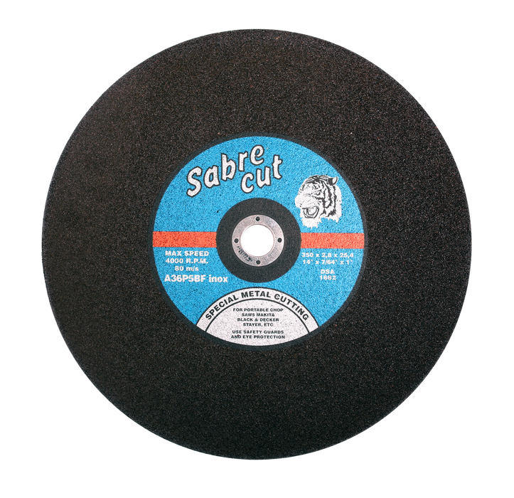 Abracs Sabre Cut Flat Inox Cutting Discs, 350mm x 2.8mm x 25mm - Pack of 25, PHS3502825FI