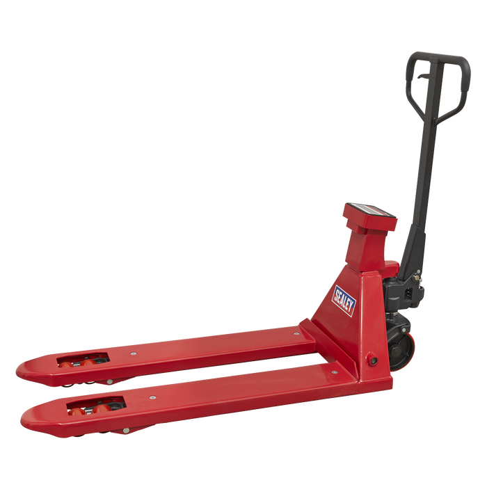 Sealey PT1150SC Pallet Truck 2000kg 1150x555mm with Weighing Scales, Ex-Showroom, Grade B, 6 Months Warranty