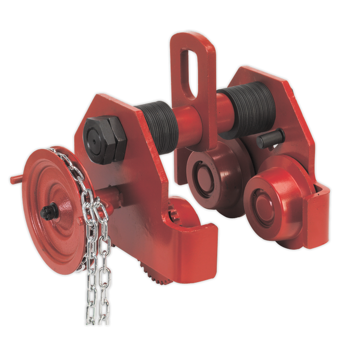 Sealey PT3000G Trolley Geared 3tonne, Re-Boxed, Grade A, 12 Months Warranty