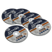 Sealey Cutting Discs, Ø75x2mmØ10mm Bore - Pack of 5, PTC/3C5