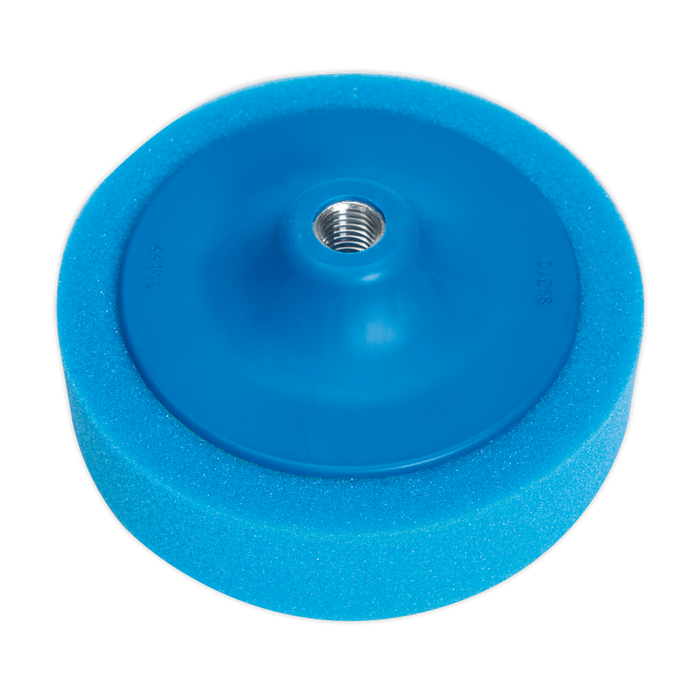 Sealey Buffing & Polishing Foam, Ø150x50mm 5/8"UNC Blue/Medium, PTC/CH/5/8-B