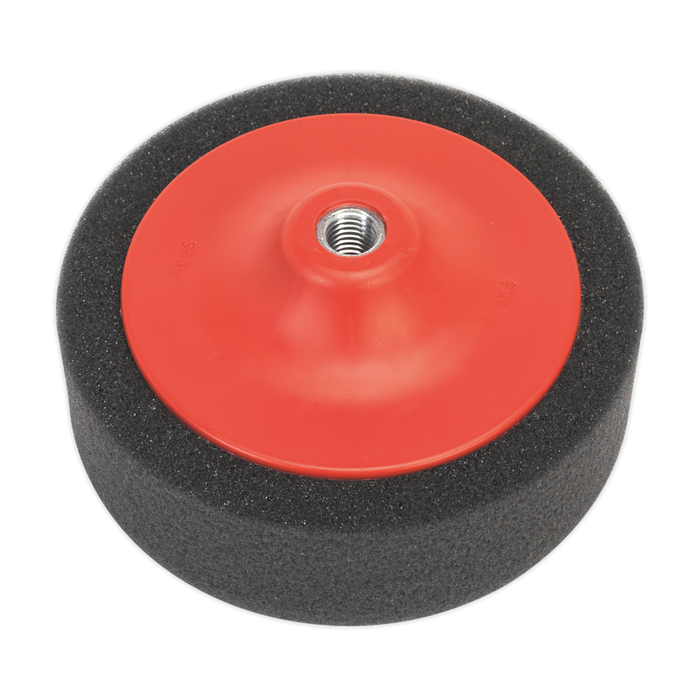 Sealey Buffing & Polishing Foam, Ø150x50mm M14 x 2mm Black/Soft, PTC/CH/M14-P