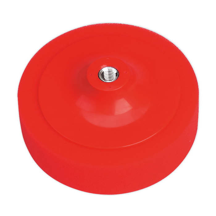 Sealey Buffing & Polishing Foam, Ø150x50mmM14 x 2mm Red/Ultra-Soft, PTC/CH/M14-R