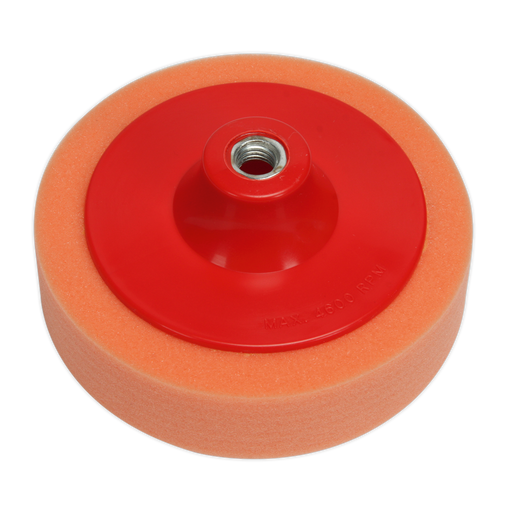Sealey Buffing & Polishing Foam Head, Ø150 x 50mm M14 x 2mm - Medium, PTC150CHM