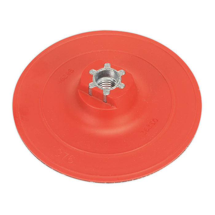 Sealey Hook-and-Loop Backing Pad, Ø120mm M14 x 2mm, PTCBPV3