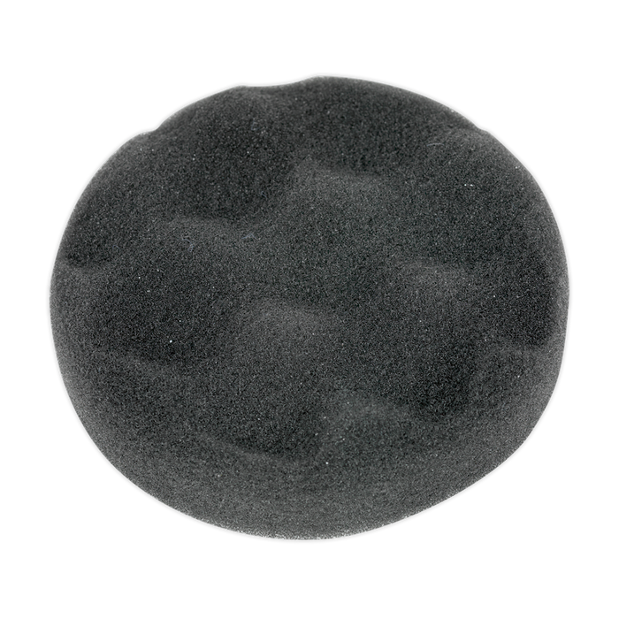 Sealey Buffing & Polishing Foam Hook-and-Loop, Ø80 x 25mm Black/Soft, PTCCHV79P