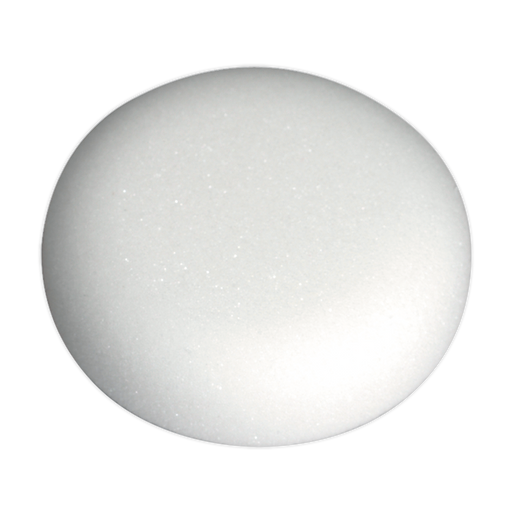 Sealey Buffing & Polishing Foam Hook-and-Loop, Ø80 x 25mm White/Dense, PTCCHV79W