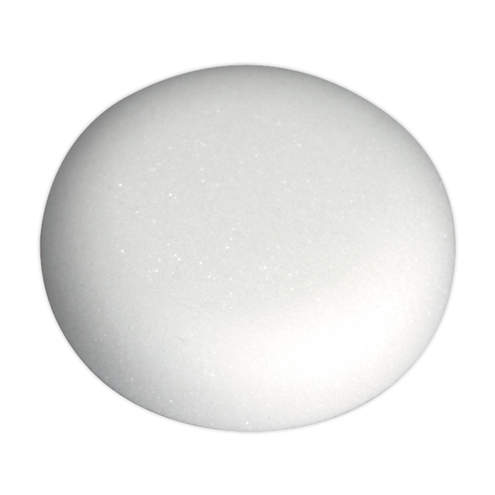 Sealey Buffing & Polishing Foam Hook-and-Loop, Ø80 x 25mm White/Dense, PTCCHV79W