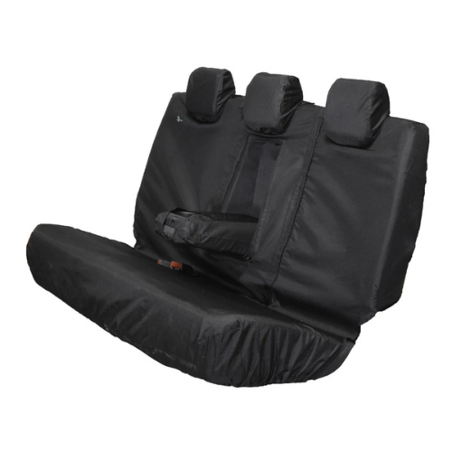 Seat Cover For Ford Ranger, Year 2012 - 2022, Rear Set, Black, Town & Country - PU02BLK