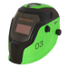 Welding Helmet Auto Darkening - Shade 9-13 - Green, PWH3, Sealey