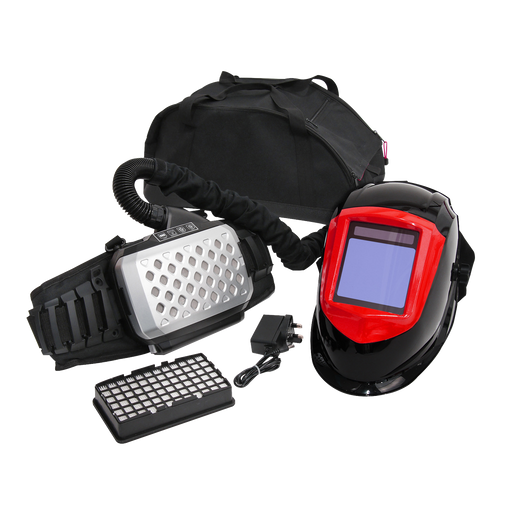 Welding Helmet with TH3 Powered Air Purifying Respirator (PAPR) Auto Darkening, PWH615, Sealey