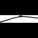 Wiper Blade - 18€³, Exact Fit, Jointless Aero, Rear Screen, CCL - RB-251