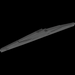 Wiper Blade - 12€³, Exact Fit, Rear Screen, CCL - RB-318