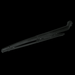 Plastic Wiper arm & Blade Set - 13€³, Exact Fit, CCL - RBA-704